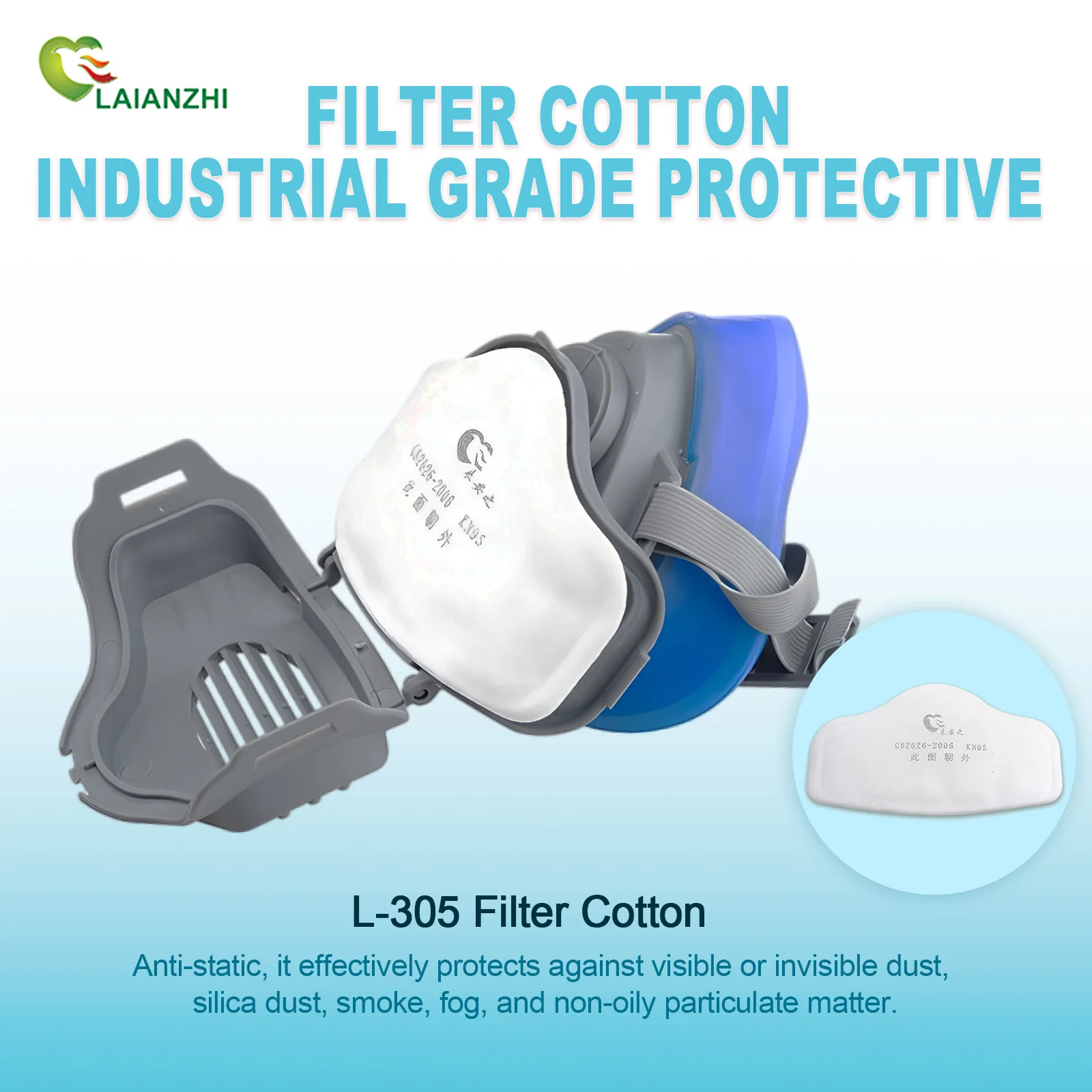 LAIANZHI Dust proof silicone m - Dust Mask Construction review and price