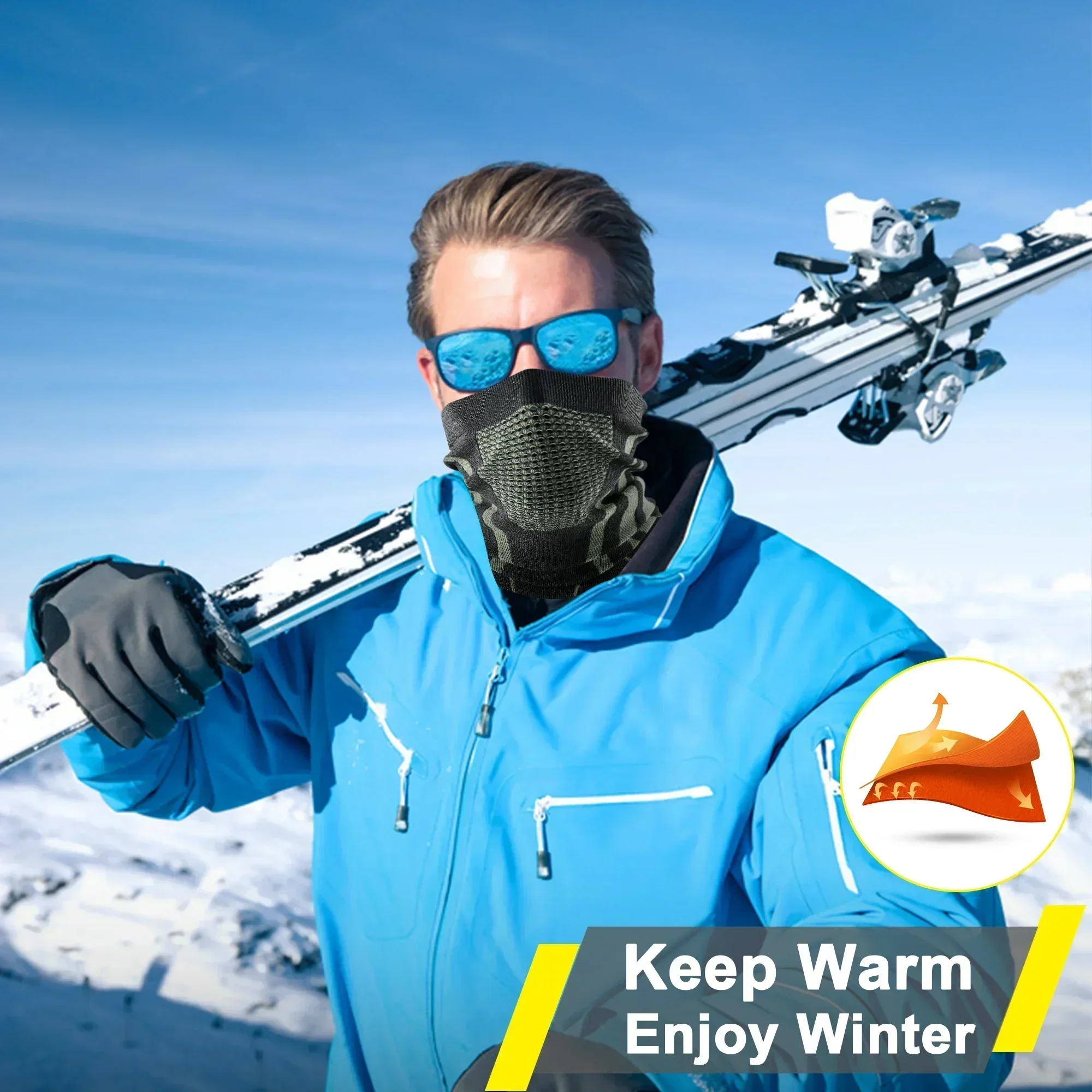 Winter Ring Tube Soft Bandana  - Sports Mask Breathable review and price