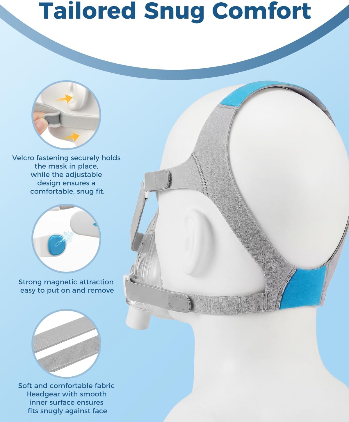 Compatible with ResMed AirFit  - Silicone Mask Bracket review and price